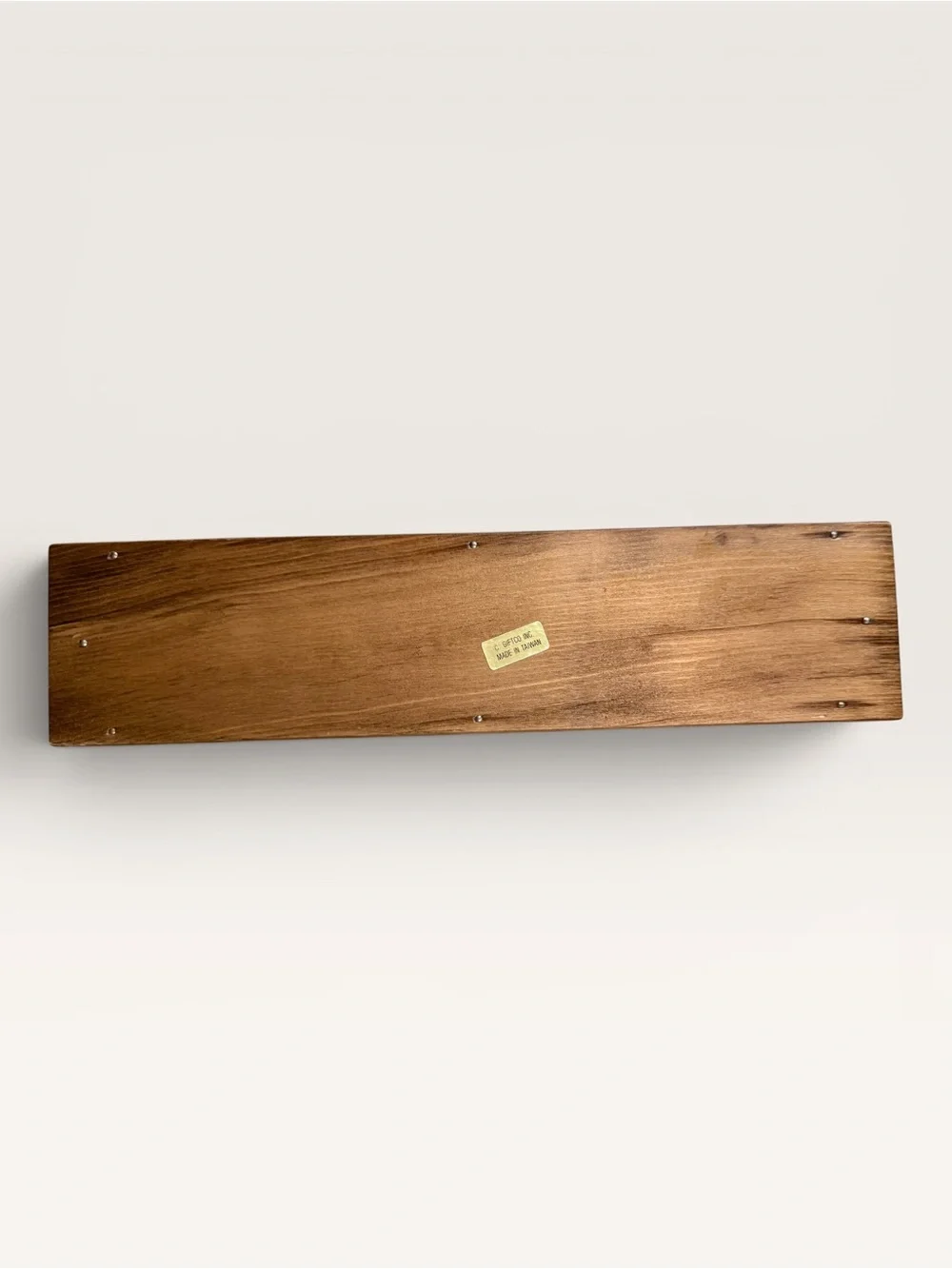 Vintage Giftco Inc. Wooden Cracker Tray Caddy